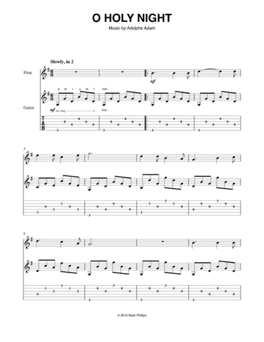 O Holy Night (arr. Mark Phillips)