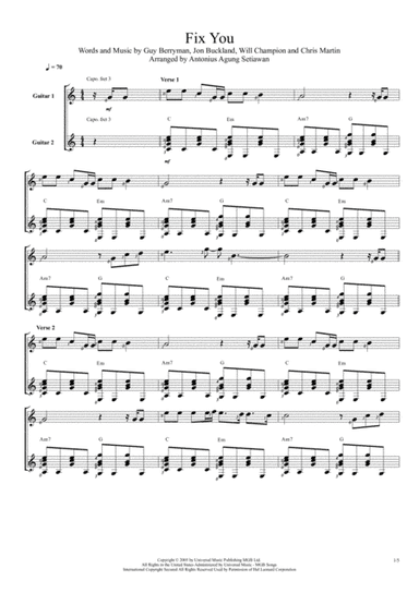 Fix You (arr. Antonius Agung Setiawan)