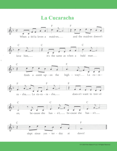 La Cucaracha (arr. Hal Wright)