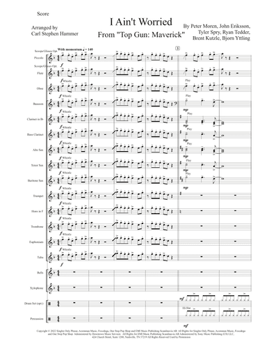 I Ain't Worried (arr. Carl Hammer)