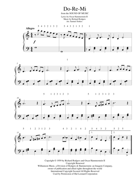 Do-Re-Mi (arr. Samuel Stokes)