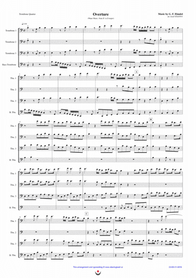 Overture (Water Music) (arr. Josef STASTNY)