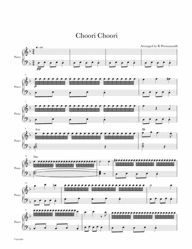 Choori Choori (arr. Premanandh .R)