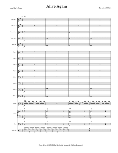 Alive Again (arr. Mark Coats)