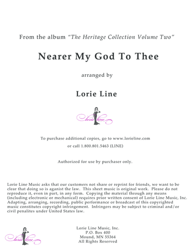 Nearer My God To Thee (arr. Lorie Line)