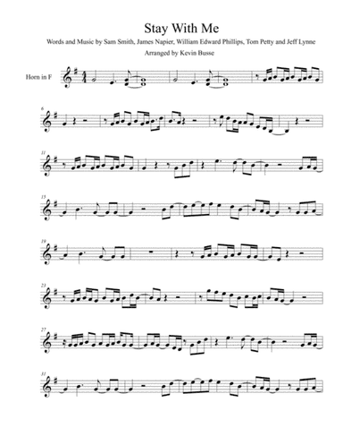 Stay With Me (arr. Kevin Busse)
