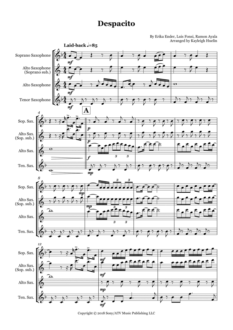 Despacito (arr. Kayleigh Huelin)