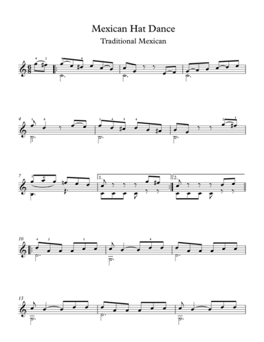 Mexican Hat Dance (arr. Milan Mitic)