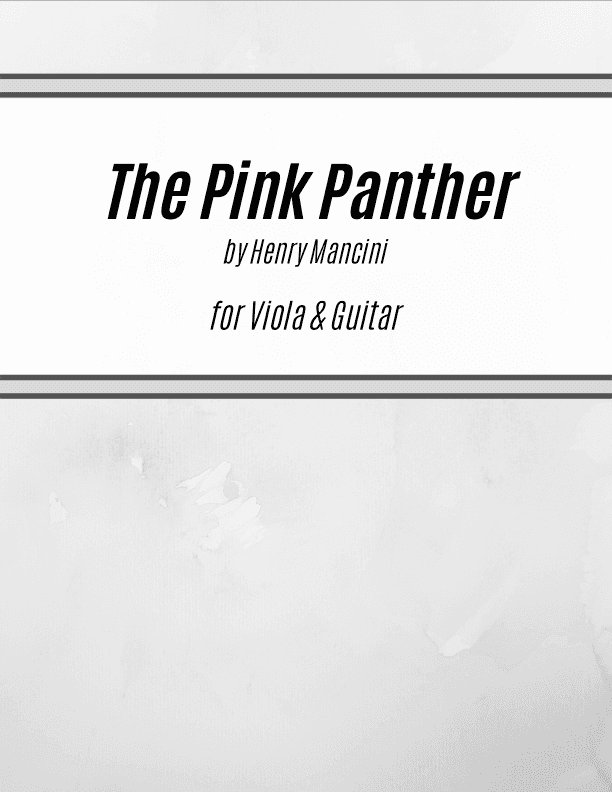The Pink Panther (arr. Kenneth Pasciak)