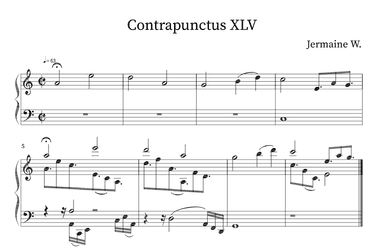 Contrapunctus XLV