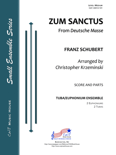 Zum Sanctus from Deutsche Masse (arr. Christopher Krzeminski)