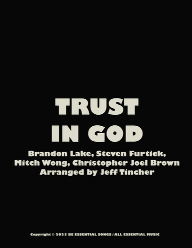 Trust In God (arr. Jeff Tincher)