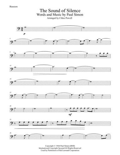The Sound Of Silence (arr. Chloe Powell)