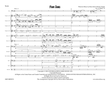 Your Song (arr. Andy Wolfe)