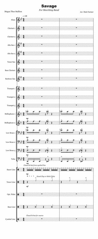 Savage (arr. Matt Farmer)