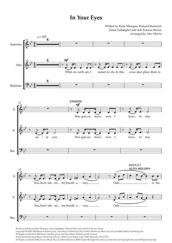 In Your Eyes (arr. Alex Morris)
