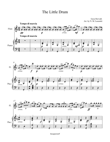 The Little Drum (arr. Nick Lacanski)