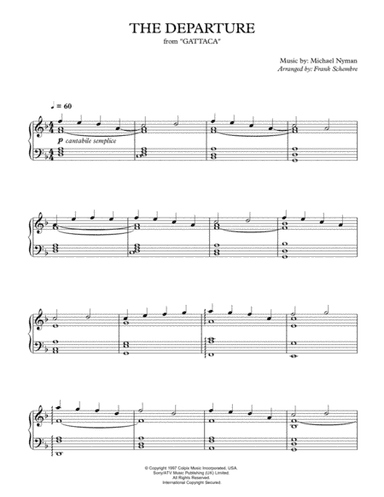 The Departure (arr. Frank Schembre)