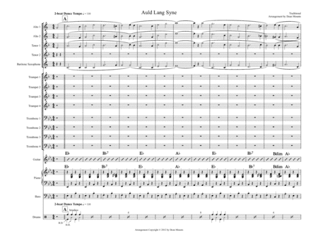 Auld Lang Syne (arr. Dean Mounts)