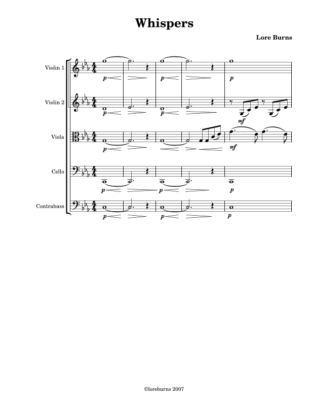 Whispers