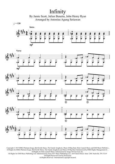 Infinity (arr. Antonius Agung Setiawan)