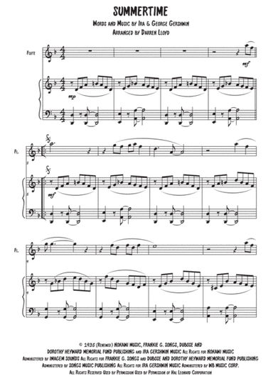 Summertime (arr. Darren Lloyd)