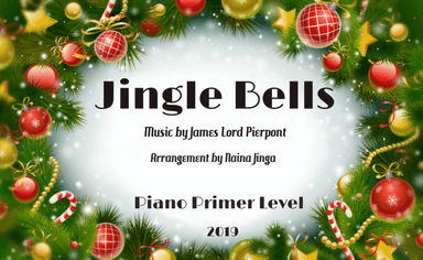 Jingle Bells ~ piano beginner (arr. NAINA JINGA)