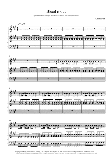 Bleed It Out (arr. André Laitano)