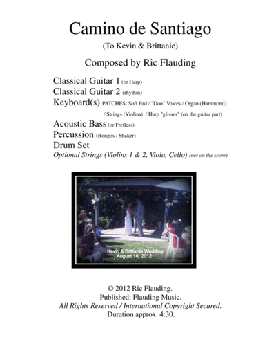 Camino de Santiago (Guitar & Ensemble)