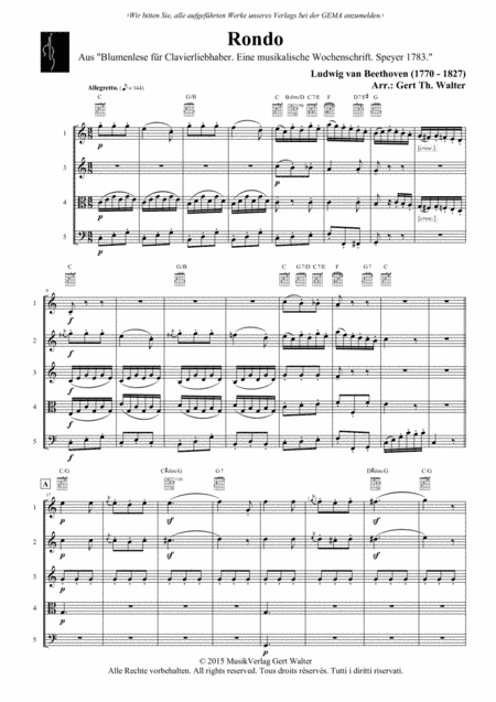 Rondo (arr. Gert Th. Walter)