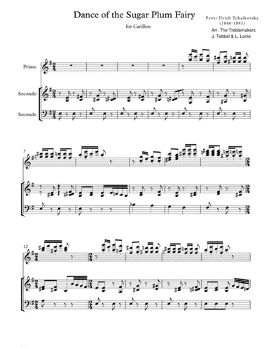 Nutcracker - Dance Of The Sugar Plum Fairy (arr. The Treblemakers)