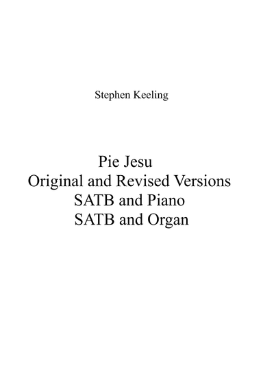 Pie Jesu