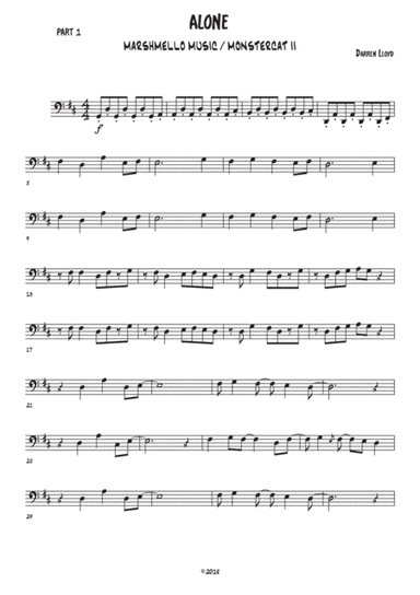 Alone (arr. Darren Lloyd)