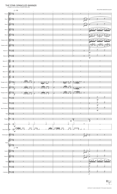 The Star-Spangled Banner (arr. Jeffrey Bernstein)