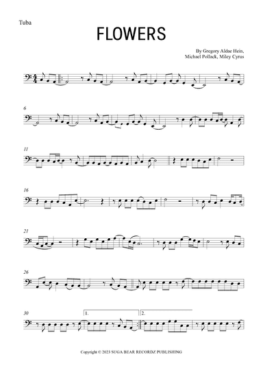 Flowers (arr. Gabriel Oliveira)