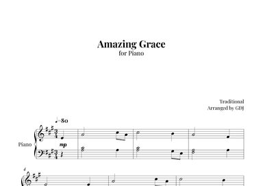 Amazing Grace (arr. GDJ)