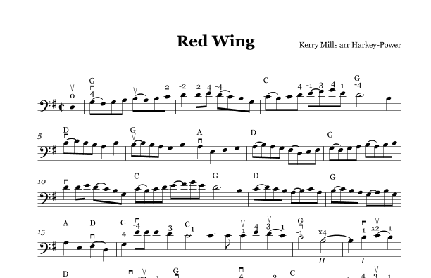 Red Wing (arr. Annie Harkey-Power)