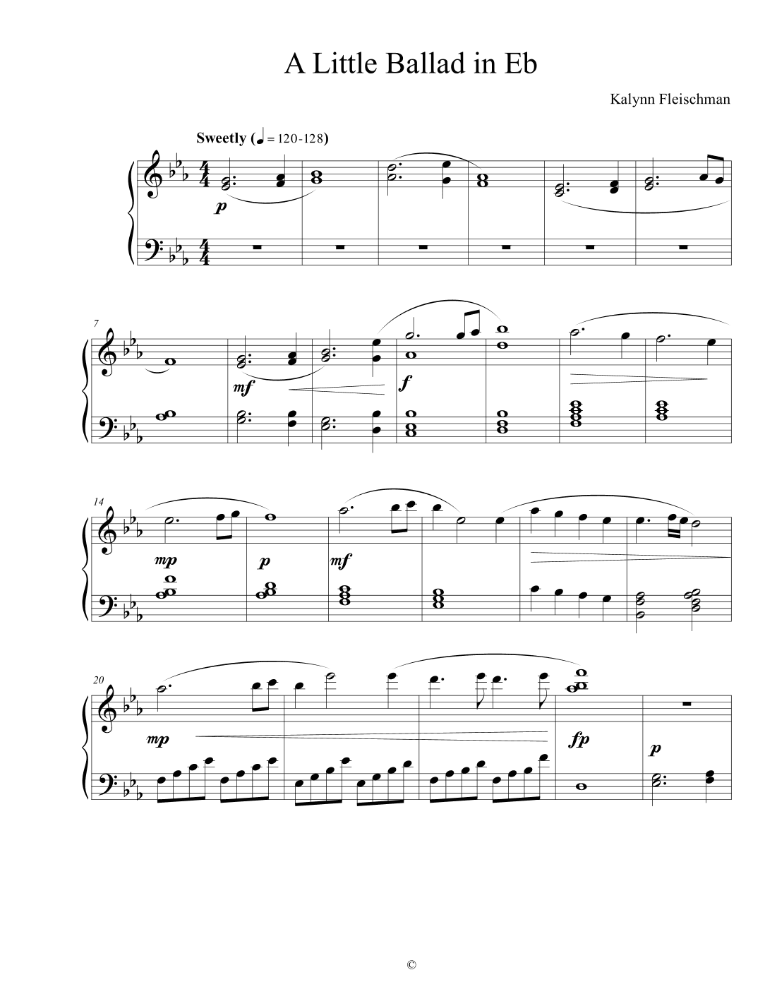 A Little Ballad in Eb