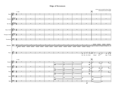 Edge Of Seventeen (arr. Scott Douglas)