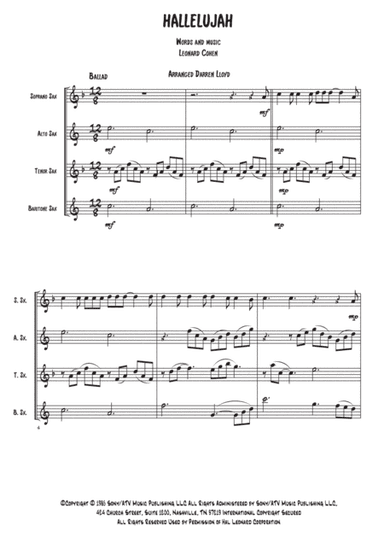 Hallelujah (arr. Darren Lloyd)