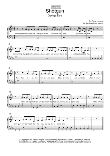 Shotgun (arr. Fiona Linnane)