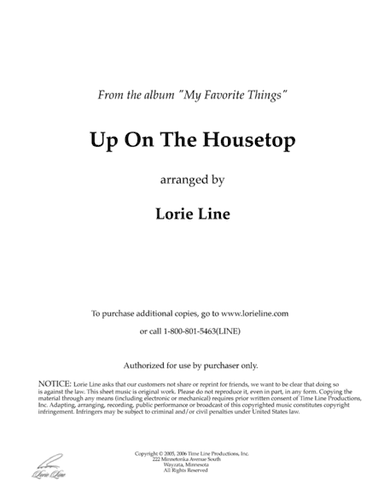Up On The Housetop (arr. Lorie Line)