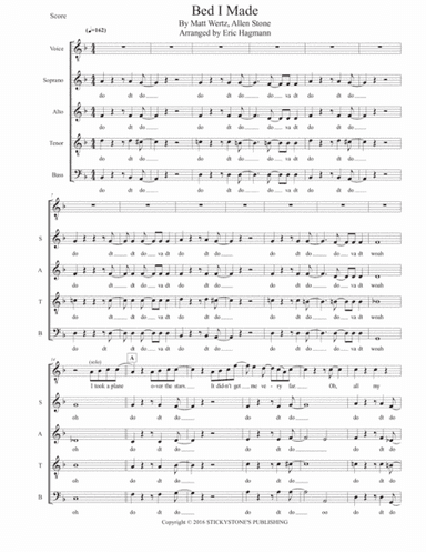 Bed I Made (arr. Eric Hagmann)