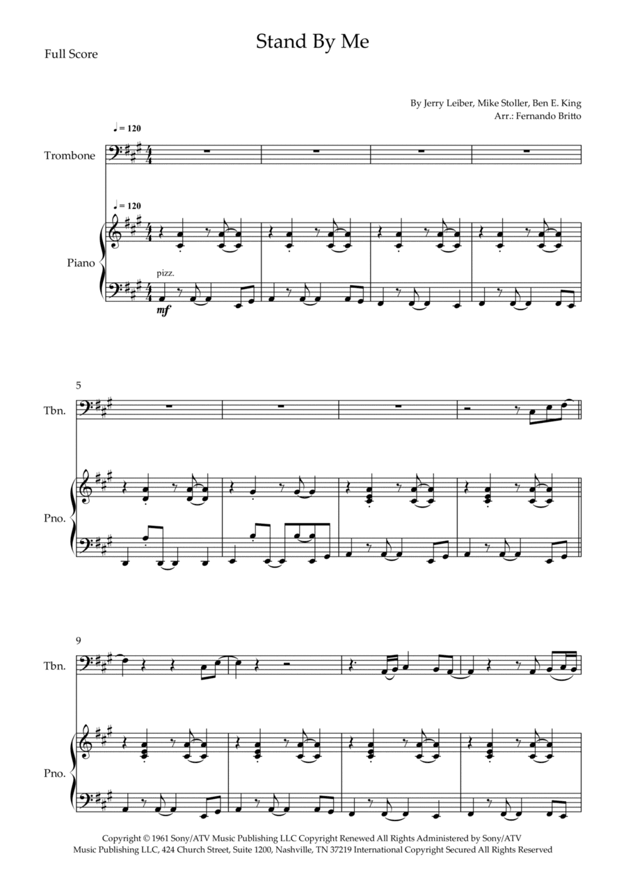 Stand By Me (arr. Fernando Britto)