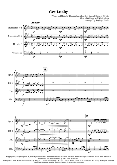 Get Lucky (arr. Kayleigh Huelin)