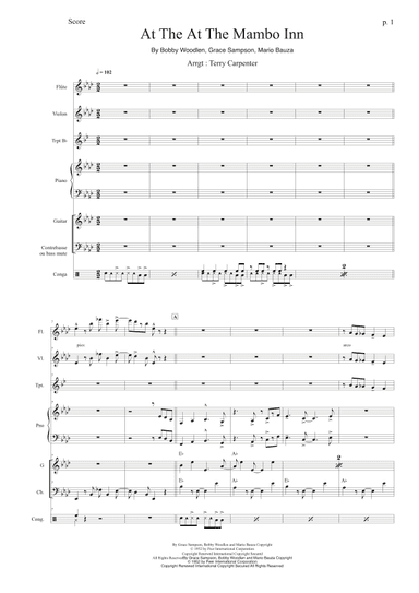 At The Mambo Inn (arr. Terry Carpenter)