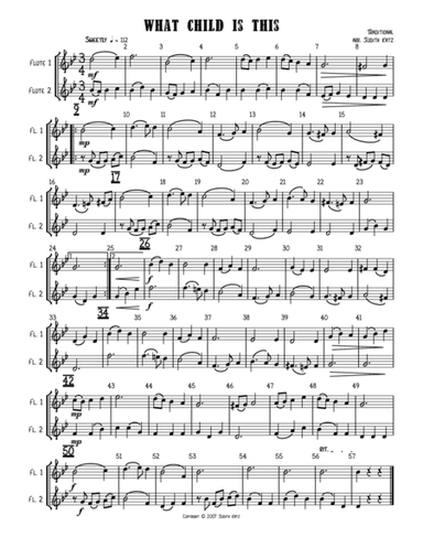 What Child Is This (arr. Judith Katz)