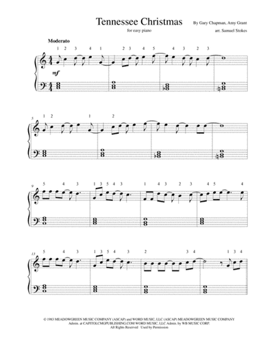 Tennessee Christmas (arr. Samuel Stokes)