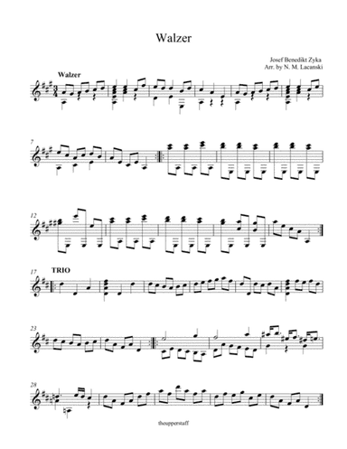 Walzer (arr. Nick Lacanski)