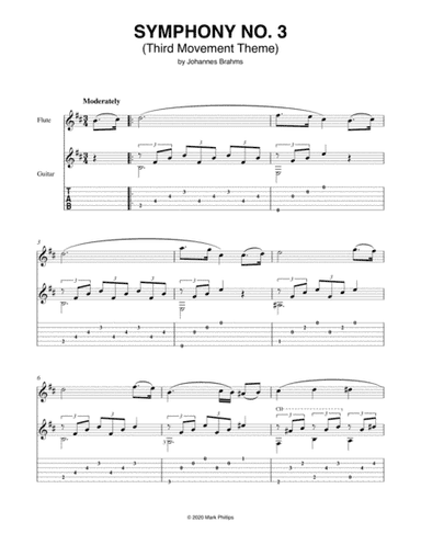 Symphony No. 3 (Third Movement Theme) (arr. Mark Phillips)
